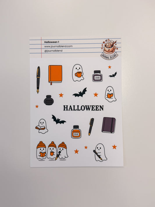 Stickersheet - Halloween 1