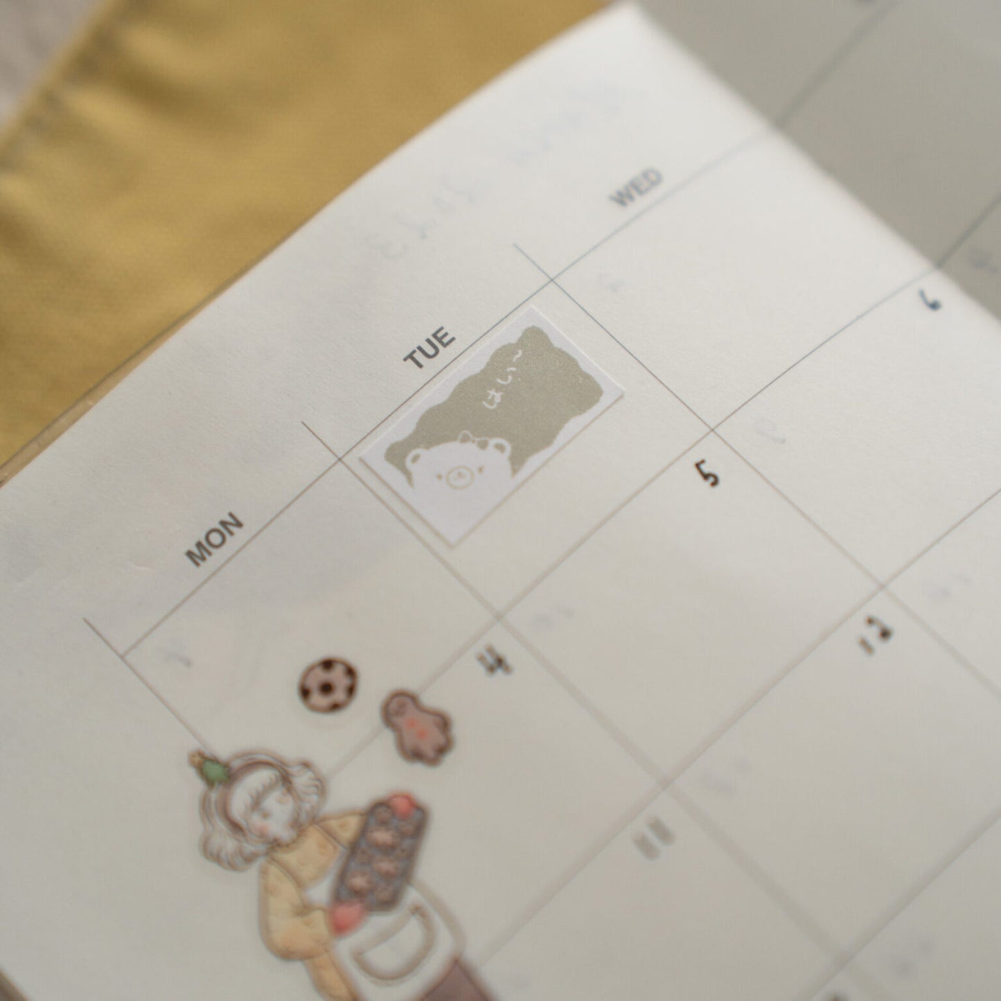 Sho Little Happiness Label Stickers Roll – Kuma