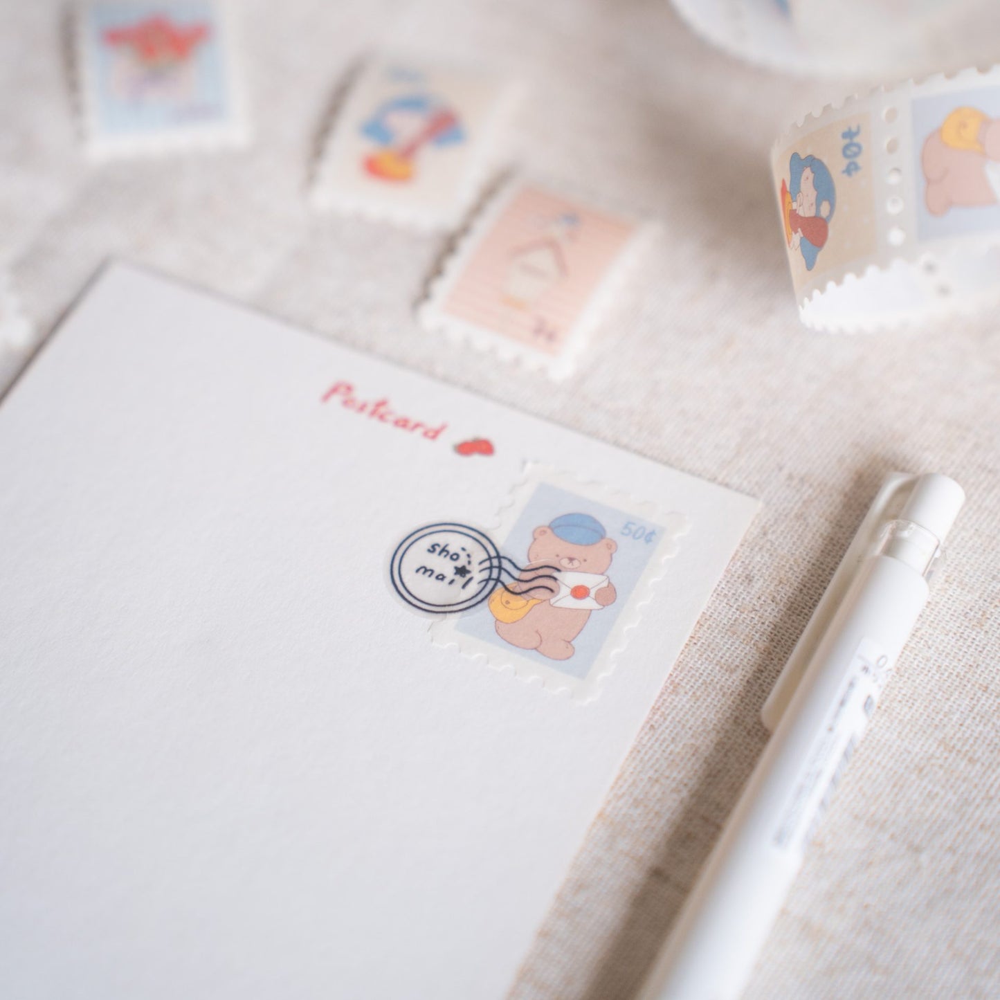 Sho Little Happiness Stamp Washi Tape – Mail Buddy