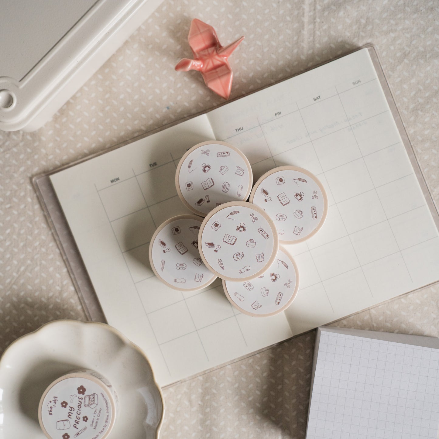 Sho Little Happiness Stamp Washi Tape – My Precious