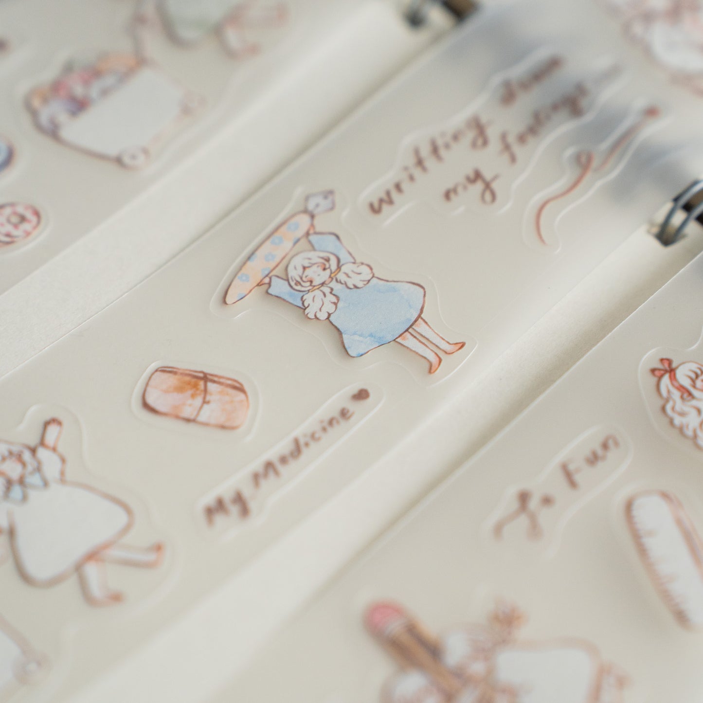 Sho Little Happiness - Stationery friends PET tape