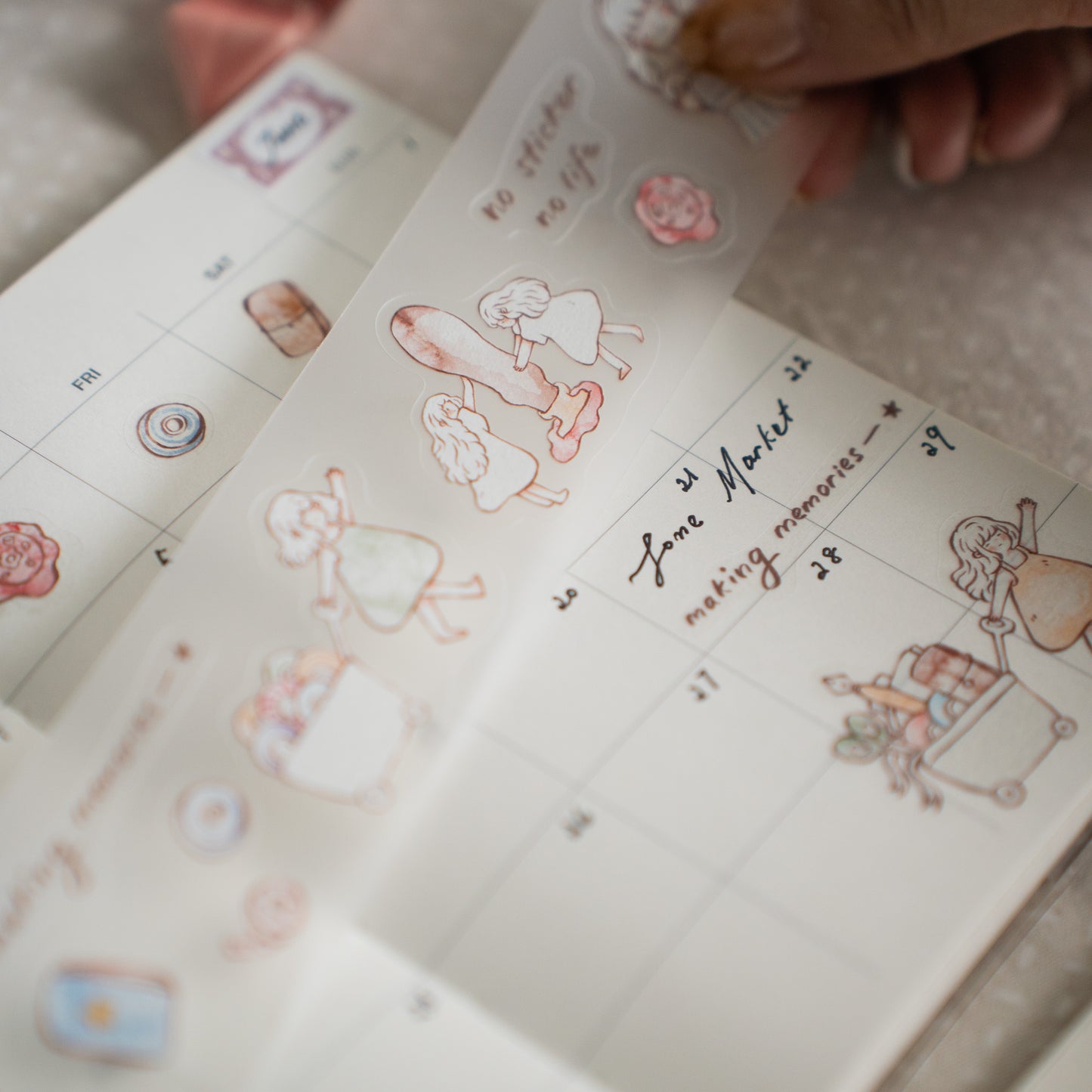 Sho Little Happiness - Stationery friends PET tape