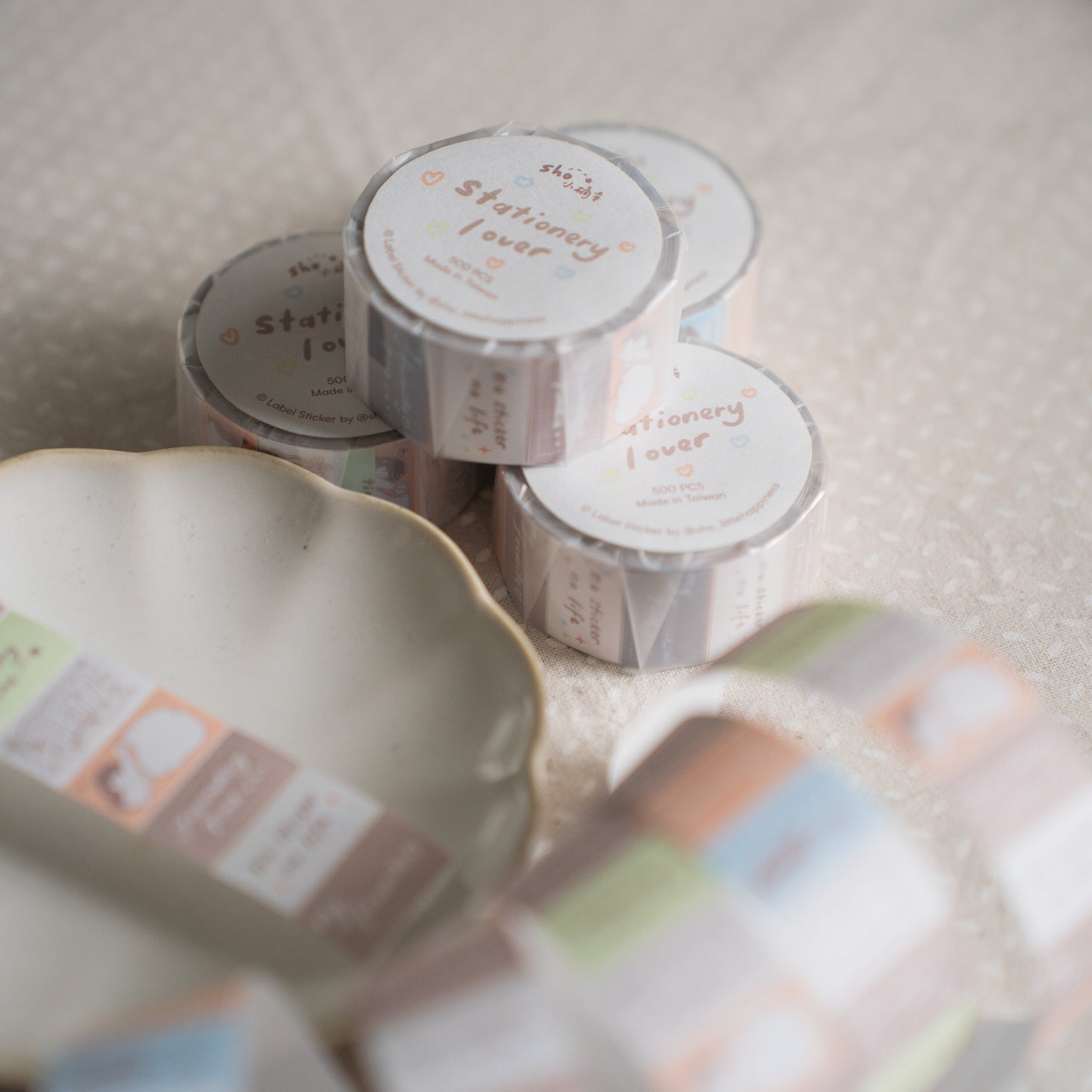 Sho Little Happiness Label Stickers Roll – Stationery Lover