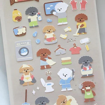 1159 - cleaning day - Stickersheet