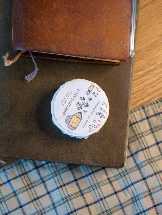 Dana ate oatmeal - dreamland - washi-tape