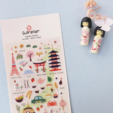 1082 - Daily in Tokyo - Stickersheet