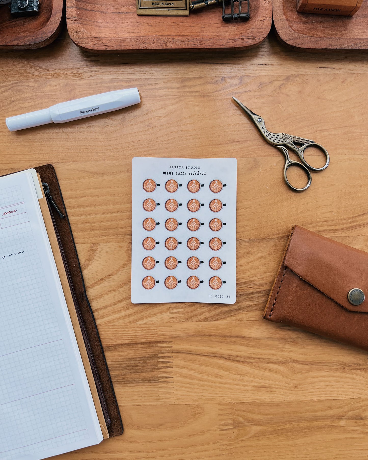 Sarica Studio - Mini latte stickers