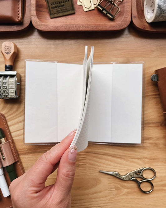 Sarica Studio - Clear cover - Passport size TN