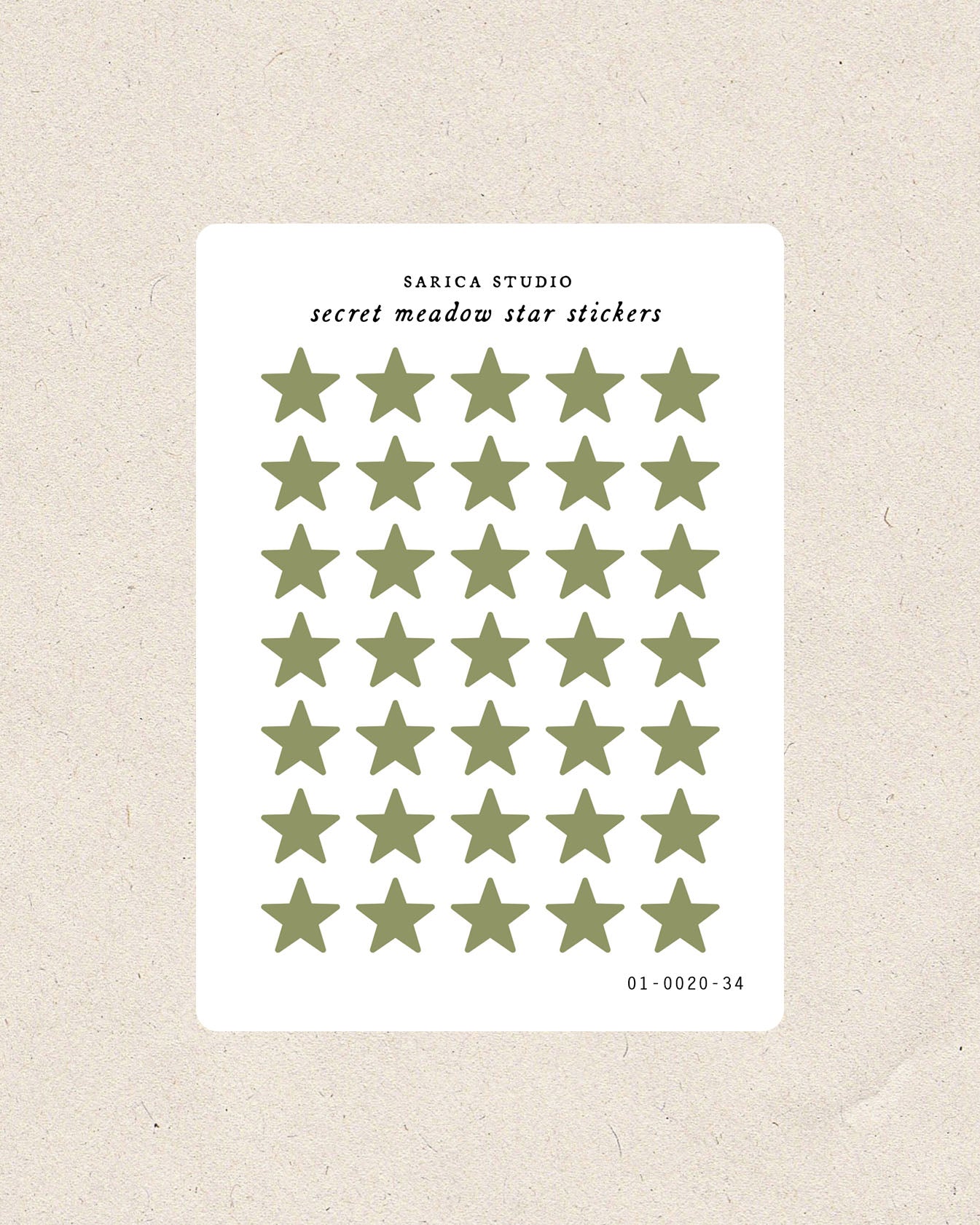 Sarica Studio - Star stickers