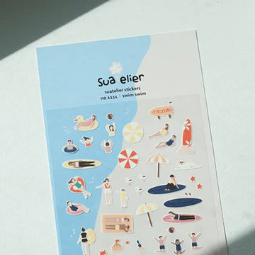 1111 - Swim Swim - Stickersheet