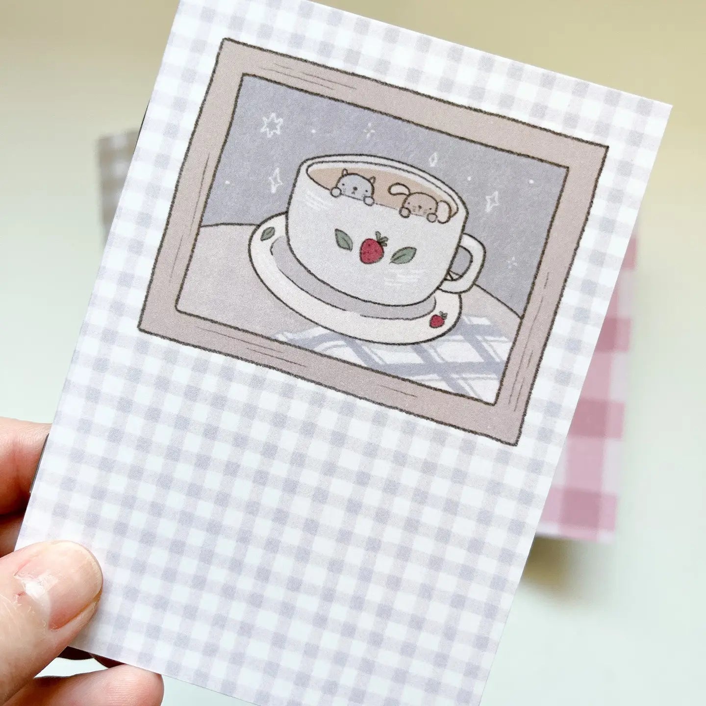 Kubo and Lucy - Sticker release book - Coffee date - Passport size