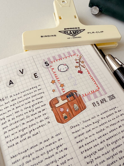Journal Blend Stickersheet - My Favorite stationery
