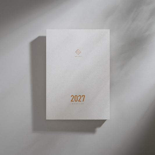 TAKE A NOTE 2027 Regular Planner A5