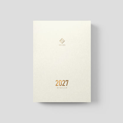TAKE A NOTE 2027 Regular Planner A5