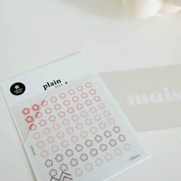 1665 - plain 61 - Stickersheet