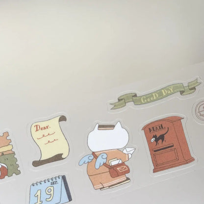 Kubo and Lucy x Idiot Sandwich - A cup of journaling - PET tape