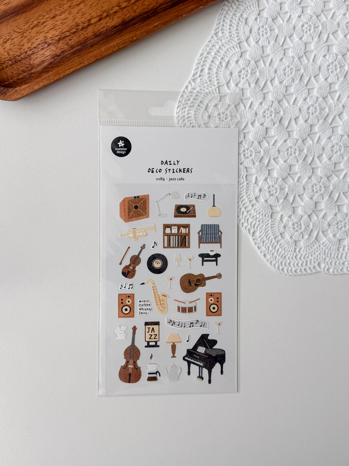 1189 - jazz café - stickersheet