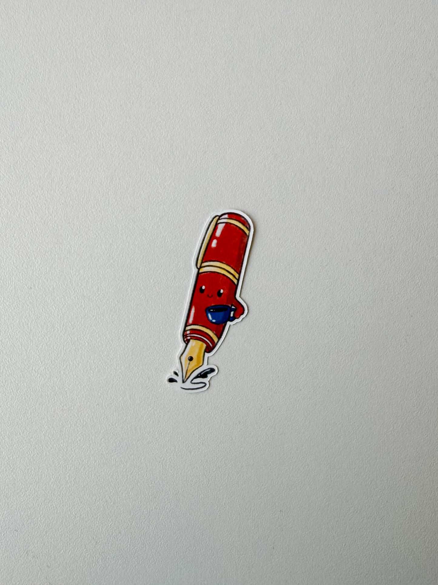 Journal Blend - Diecut - Fountainpen DPS red
