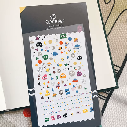 1068 - Jelly Monster - Stickersheet