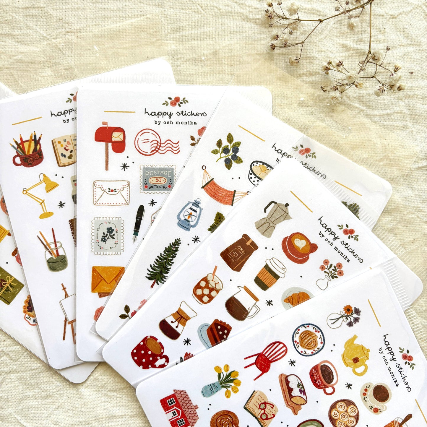 Folklore - Stickervel | Decor voor indie-folkmuziek