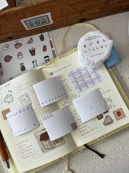 Dana ate oatmeal - dreamy - perforated notes roll