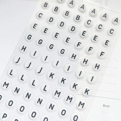 Kubo and Lucy - Friendship beads - Sticker sheet