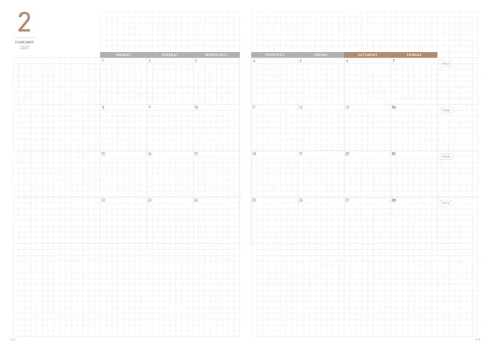 TAKE A NOTE 2027 Regular Planner A5