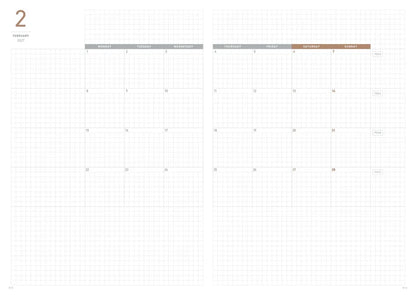 TAKE A NOTE 2027 Regular Planner A5