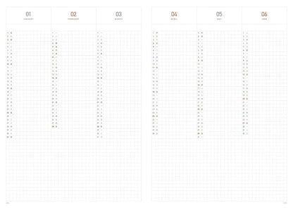 TAKE A NOTE 2027 Regular Planner A5