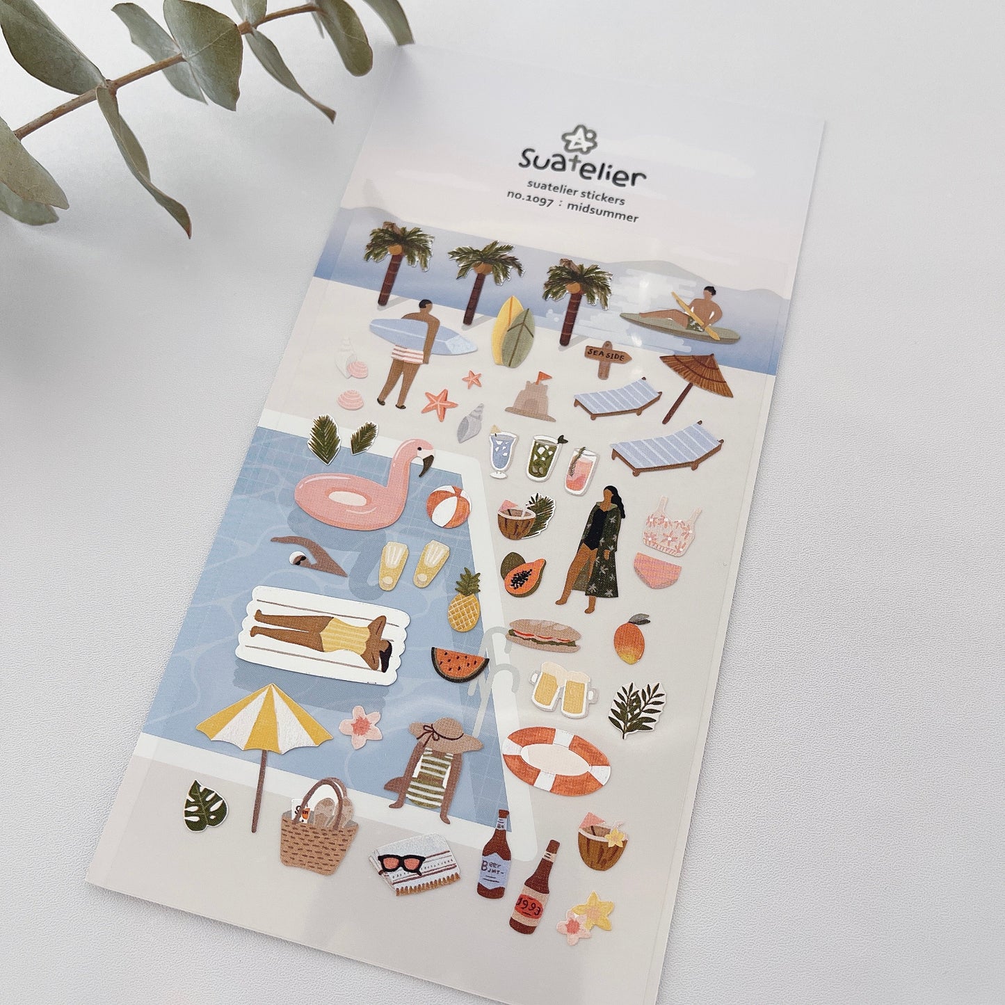 1097 - Midsummer - Stickersheet