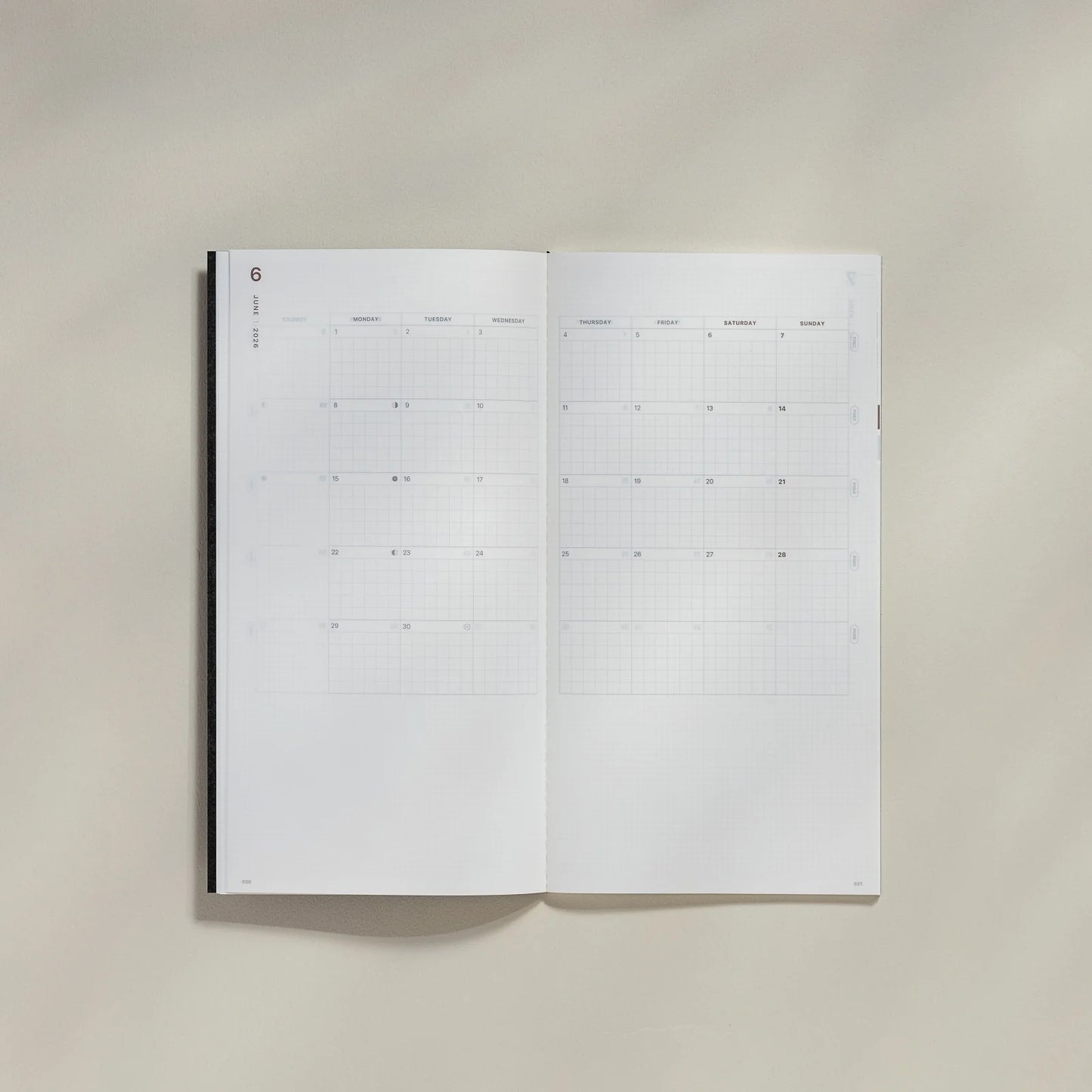 TAKE A NOTE 2027 Slim biweek planner (Regular TN)