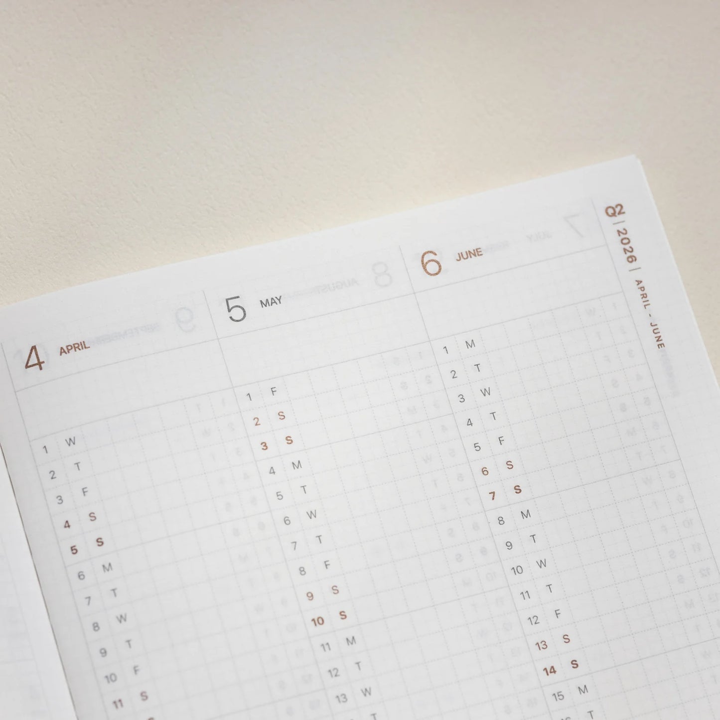 TAKE A NOTE 2027 Slim biweek planner (Regular TN)
