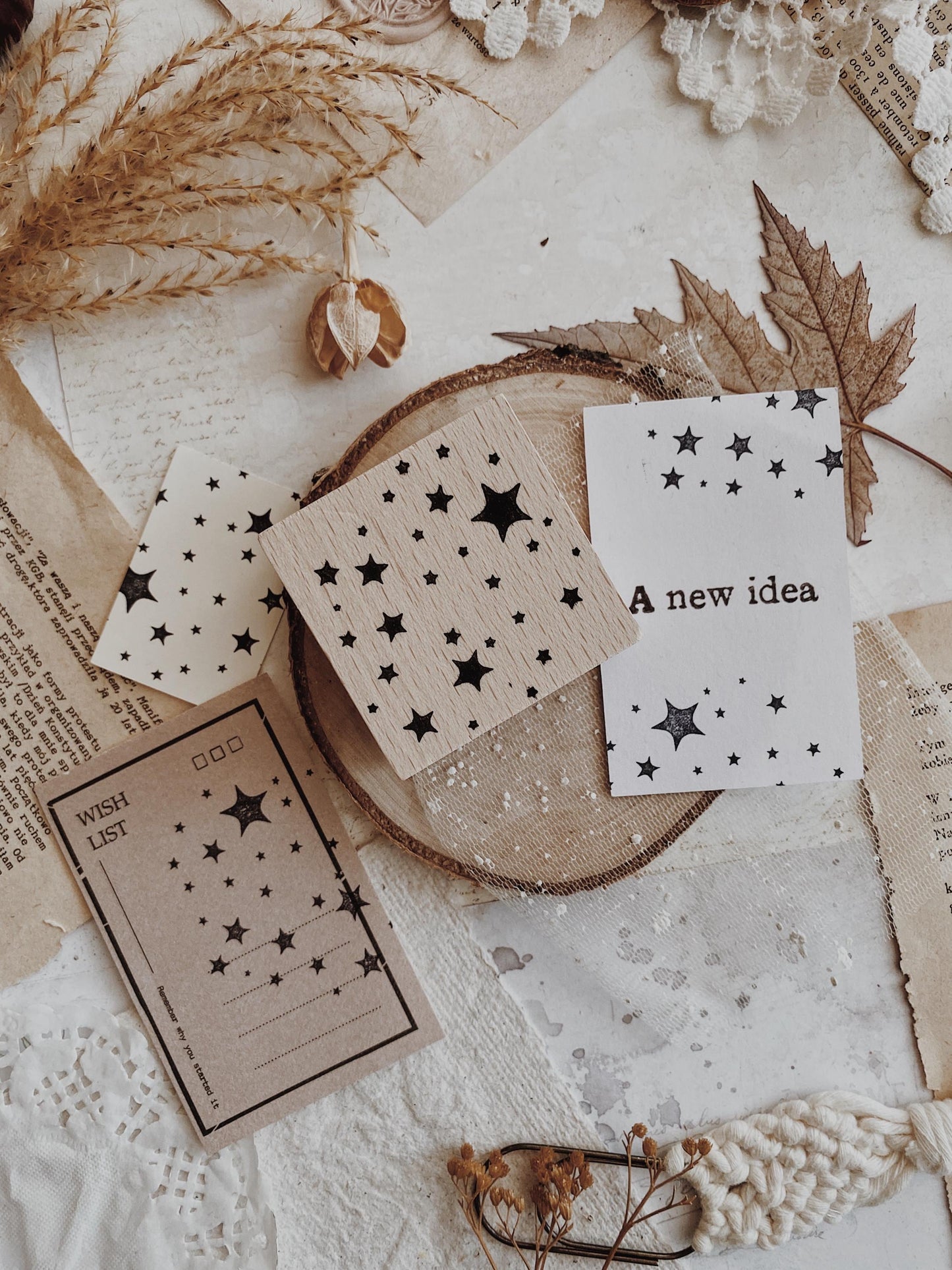 Albumlovehandmade - stamp - Stars