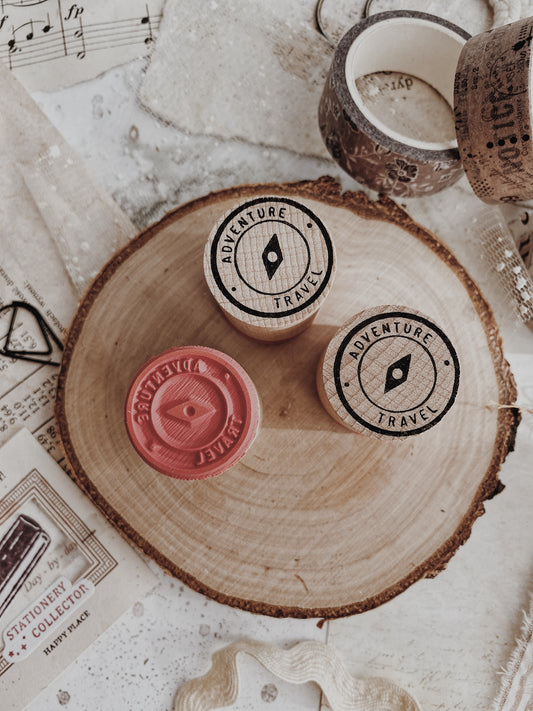 Albumlovehandmade - stamp - Adventure travel