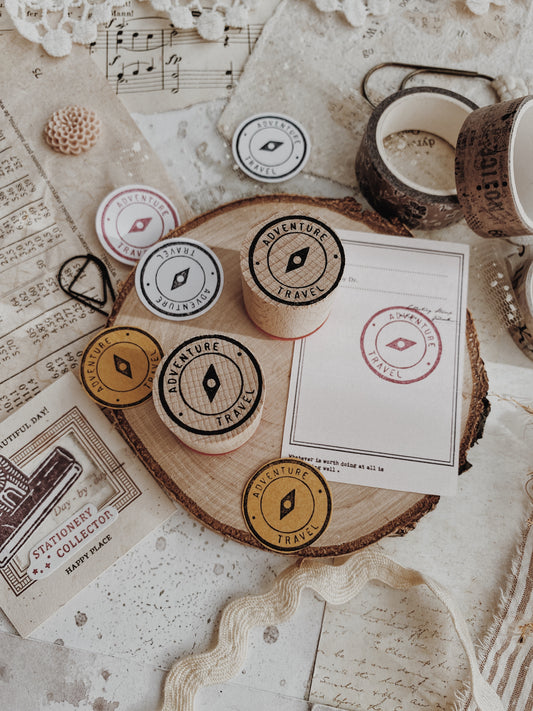 Albumlovehandmade - stamp - Adventure travel