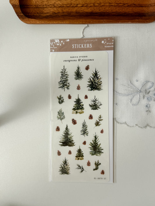 Sarica Studio - Evergreens & Pinecones