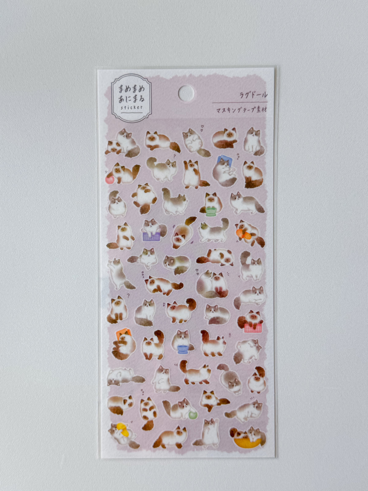 81227 - Mind Wave - sticker sheet - Ragdoll