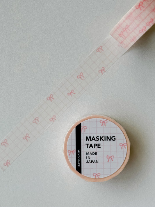 95557 - Mind Wave Washi Tape – pattern pink bows
