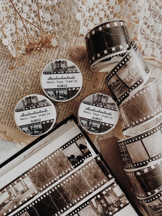 Albumlovehandmade - washi tape - Filmtape ALW512