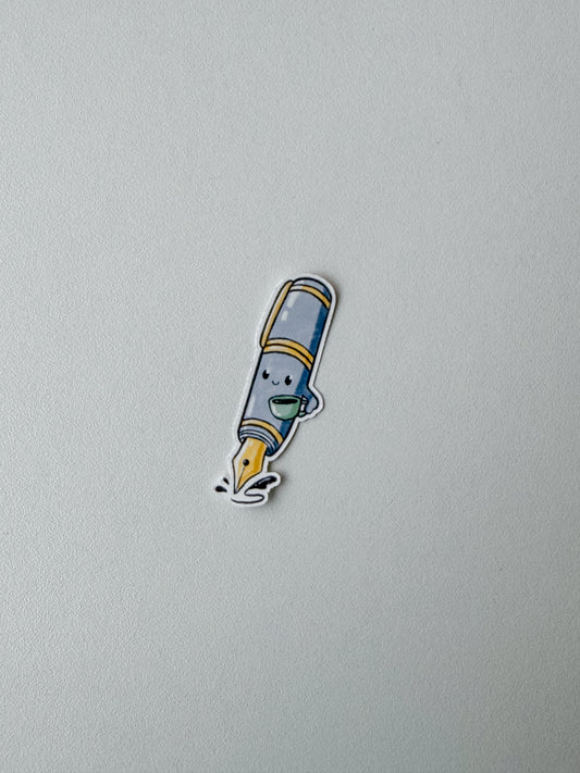 Journal Blend - Diecut - Fountainpen DPS grey