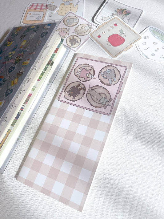 Kuboandlucy Stationery Co | Sticker Release Boek | Hobonichi Weeks Formaat