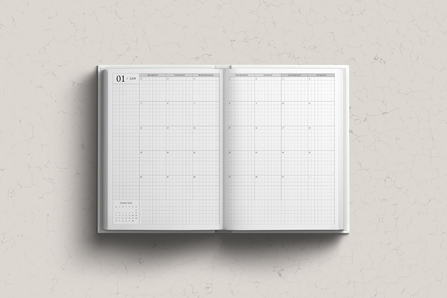 [PRE-ORDER] Faded Chronicle 2026 B6 Planner - Compact