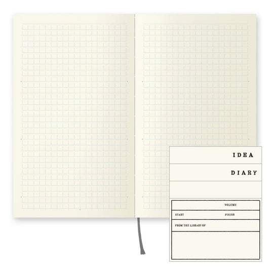 Midori - MD Notebook - B6 slim - Grid