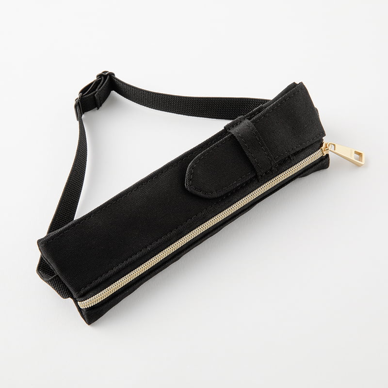 Midori - Book Band Pen Case B6 - A5 Black