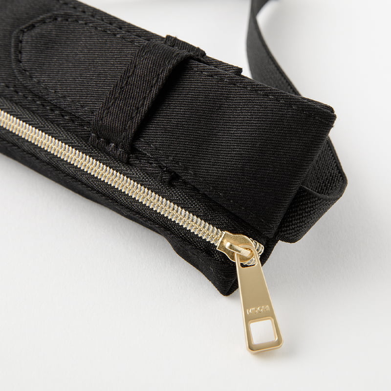 Midori - Book Band Pen Case B6 - A5 Black