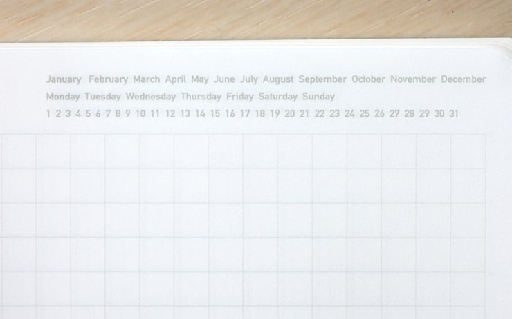 Stalogy - 365 days notebook - A6 size - black