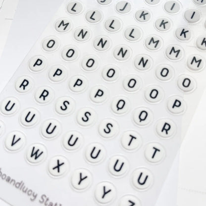 Kubo and Lucy - Friendship beads - Sticker sheet