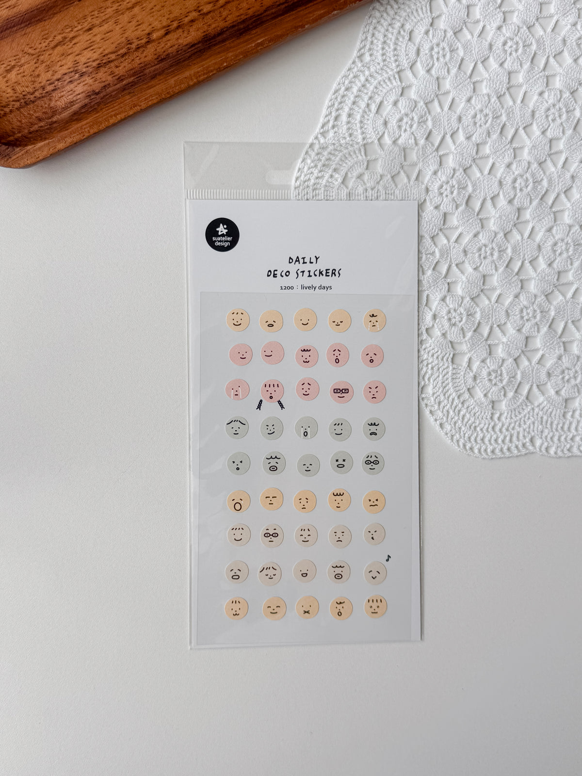 1200 - Lively days - stickersheet