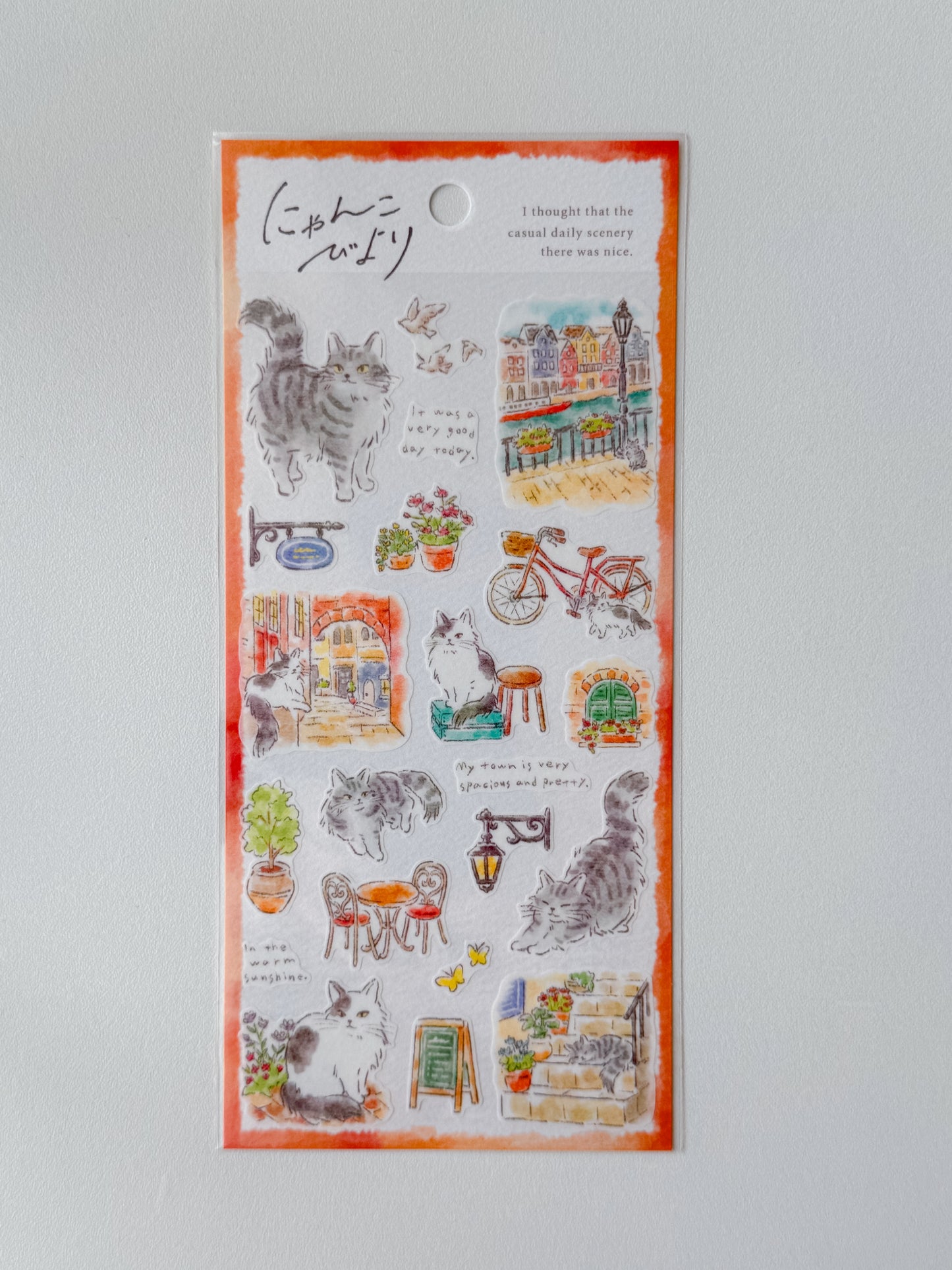 82921 - Mind Wave - sticker sheet -Street corner