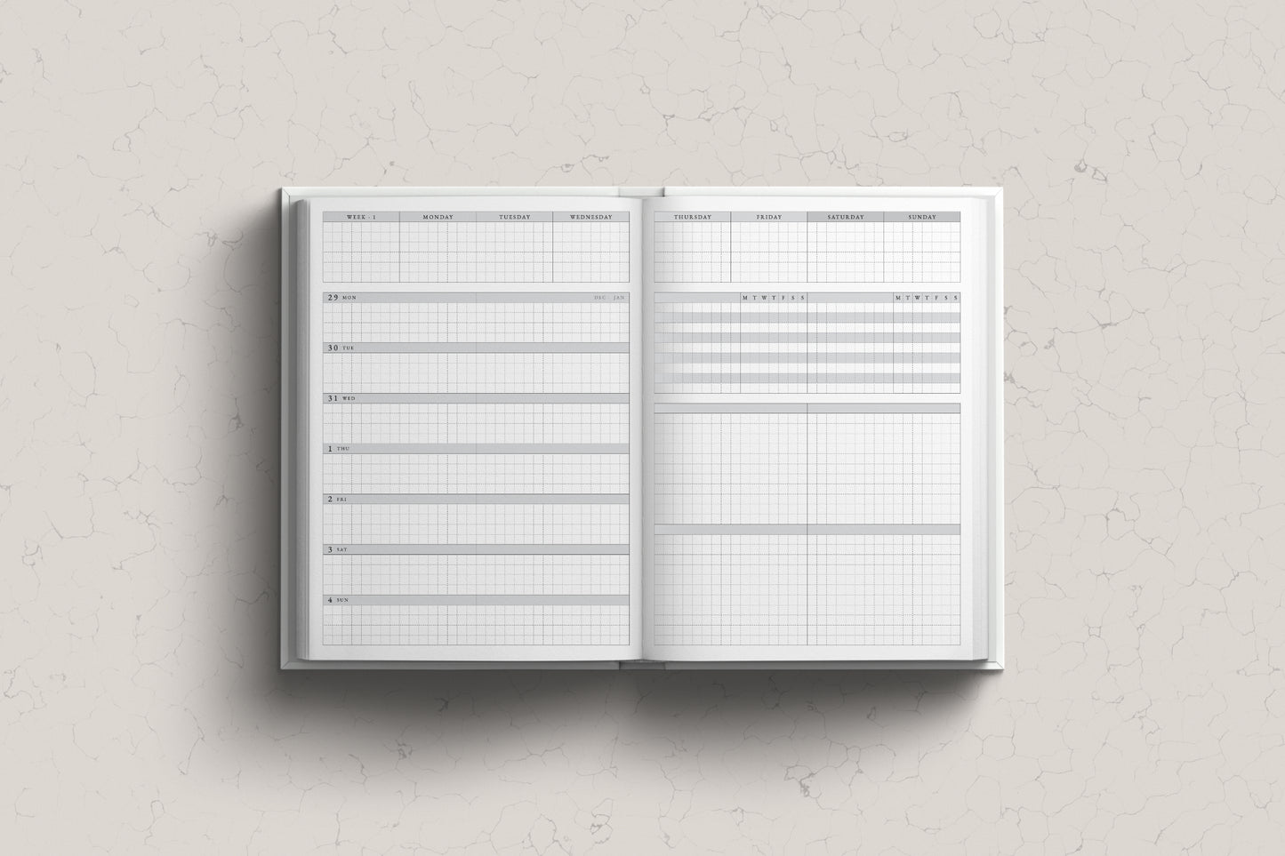 [PRE-ORDER] Faded Chronicle 2026 B6 Planner - Compact